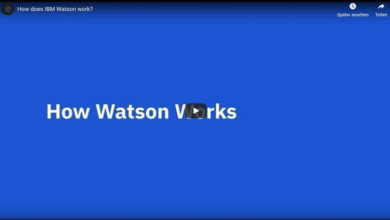 Wie funktioniert IBM Watson?